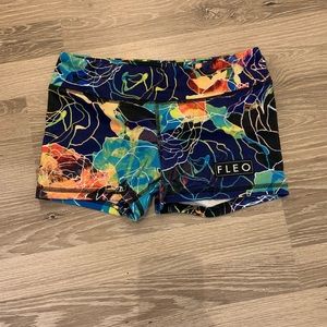 FLEO Women’s Workout Shorts Multi-Color